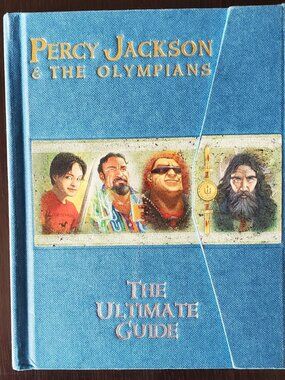 FIRST EDITION Percy Jackson and the Olympians The Ultimate Guide Hard Cover Book